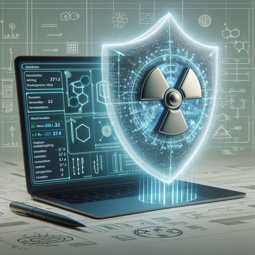 AI Radiation Shielding Software Interface